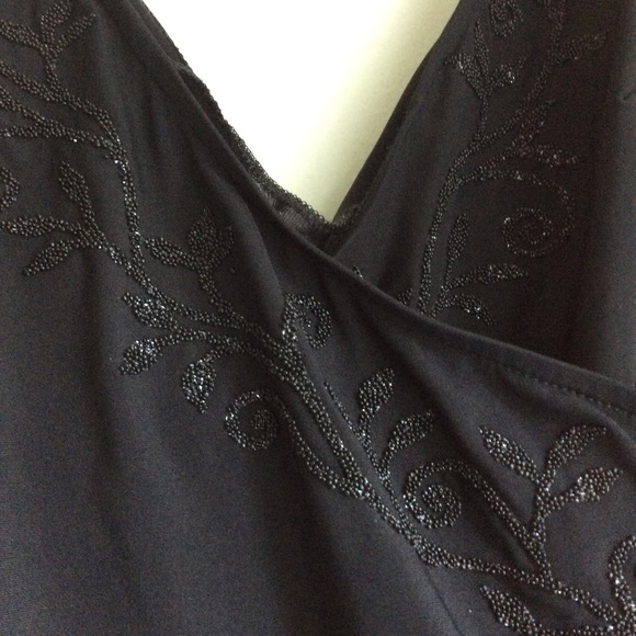 Miraclesuit Swimsuit Womens Medium Black One Piece Embellished Slimming Support - Picture 4 of 16